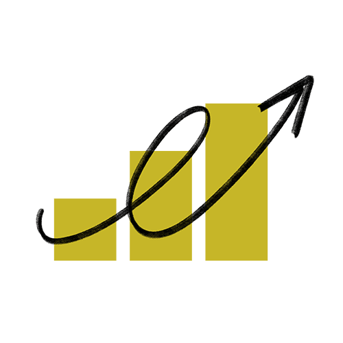 building with a blue line through it