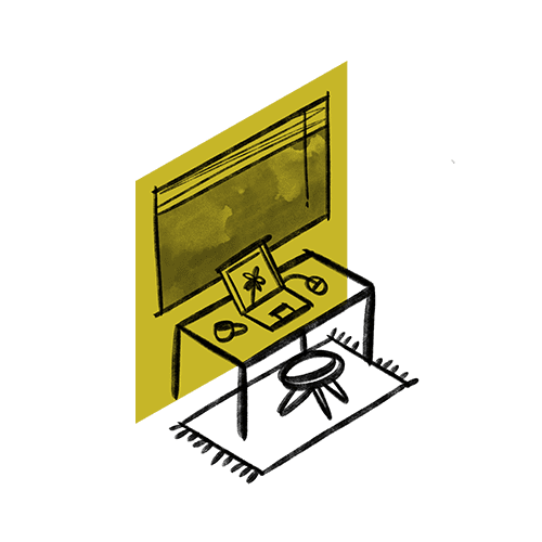 Dedicated desk