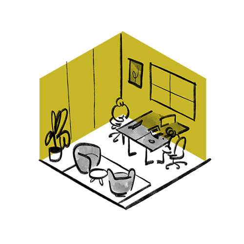 Private office for small teams